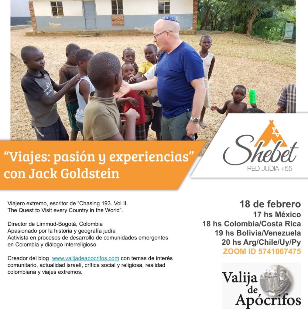 viajes pasion y experiencias con Jack Goldstein