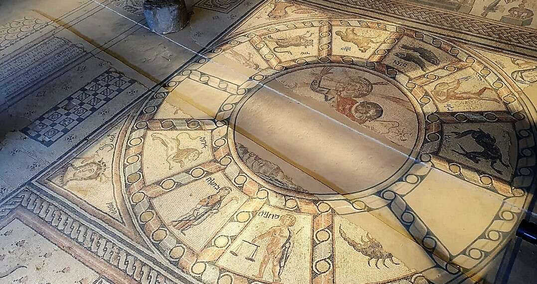 ISRAEL EN IMÁGENES: HAMAT TIBERIAS, HOGAR DE HERMOSOS MOSAICOS, TERMAS Y UN HAMAM