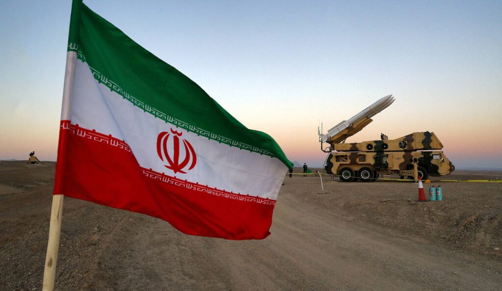 bandera iraní